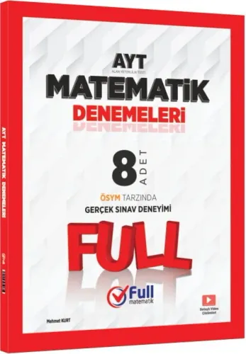 Full Matematik Yayınları AYT Matematik 8'li Deneme