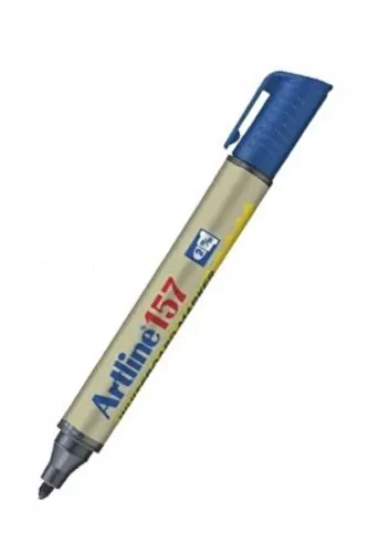Artline 157 Beyaz Tahta Markörü Uç:2,0mm Mavi