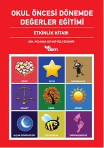 Okul Öncesi Dönemde Değerler Eğitimi Etkinlik Dosyası (2 Cilt Takım)