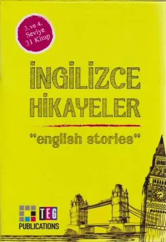 İngilizce Hikayeler 3. ve 4. Seviye 31 Kitap Takım