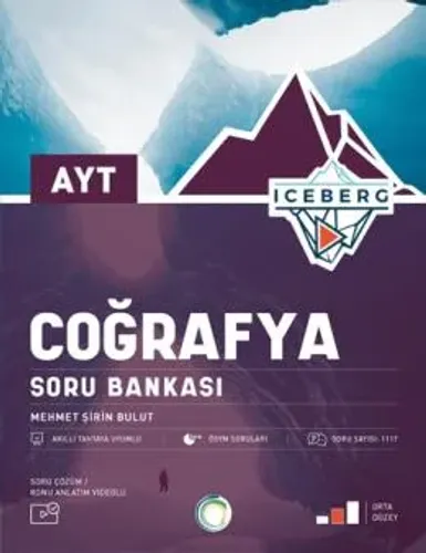 Okyanus Yayınları Ayt Iceberg Coğrafya Soru Bankası