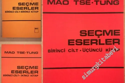 Seçme Eserler, Birinci Cilt, 3 Kitap TAKIM -        1971