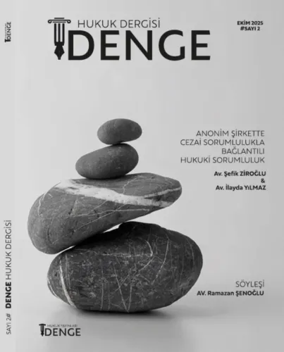 Denge Hukuk Dergisi Kasım 2025 Sayı 2