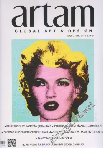 Artam Global Art and Design - Sayı: 29 Eylül - Ekim 2014
