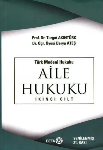 Aile Hukuku İkinci Cilt