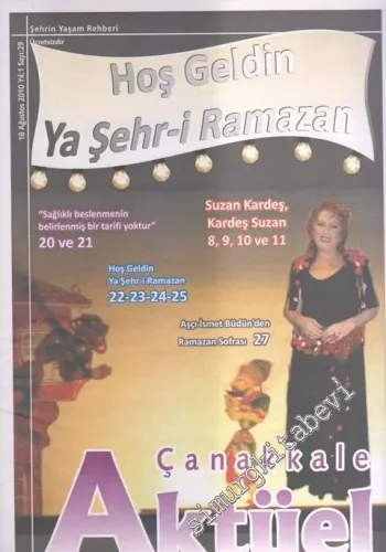 Çanakkale Aktüel - Şehrin Yaşam Rehberi  - 29    1  Ağustos