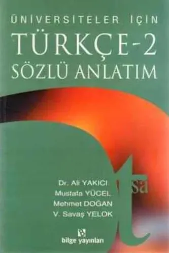 Türkçe 2 Sözlü Anlatım