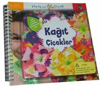 Yaratıcı Çocuk-Kağıt Çiçekler