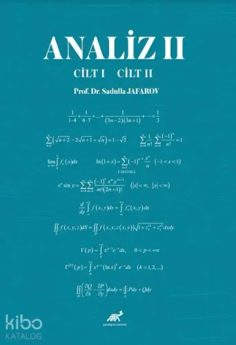 Analiz II (Cilt I - Cilt II)