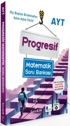 Karekök Yayınları AYT Progresif Matematik Soru Bankası Karekök Yayıncı