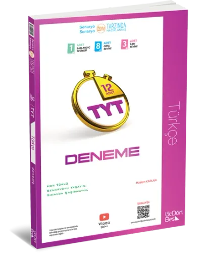 345 - TYT Türkçe 12 Li Deneme - GÜNCEL BASKI