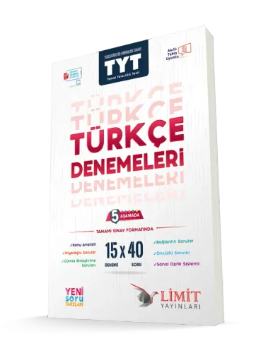 LİMİT TYT 15' Lİ TÜRKÇE DENEMELERİ