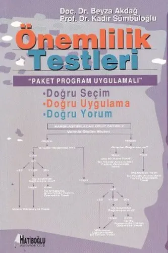 Önemlilik Testleri Paket Program Uygulamalı