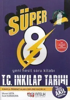 Nitelik 8. Sınıf Süper T.C. İnkılap Tarihi Soru Kitabı