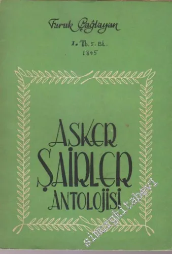 Bugünkü Asker Şairler Antolojisi -