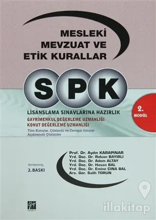 SPK 2. Modül - Mesleki Mevzuat ve Etik Kurallar