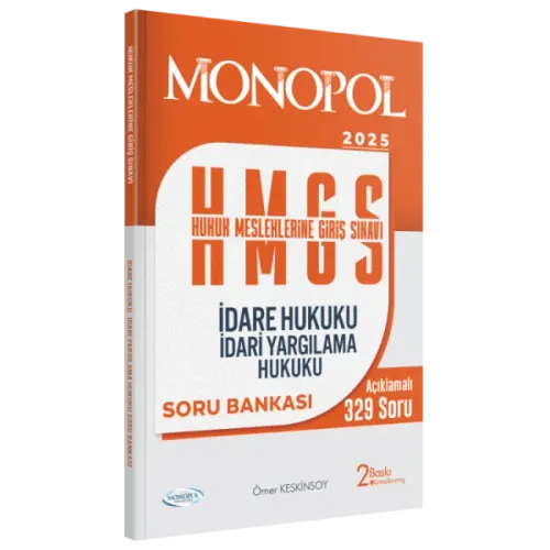 MONOPOL HMGS İdare Hukuku – İdari Yargılama Hukuku Soru Bankası