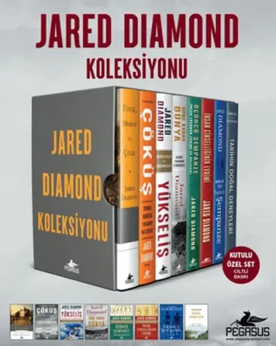 Jared Diamond Koleksiyonu Kutulu Özel Set (8 Kitap)