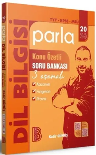 Benim Hocam Yayınları 2026 TYT KPSS MSÜ Parla Dil Bilgisi Konu Özetli Soru Bankası