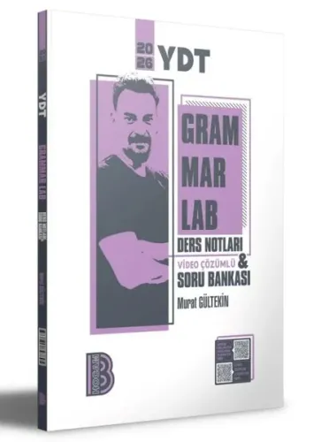 Benim Hocam Yayınları 2026 YDT Grammar Lab Ders Notları ve Video Çözüm