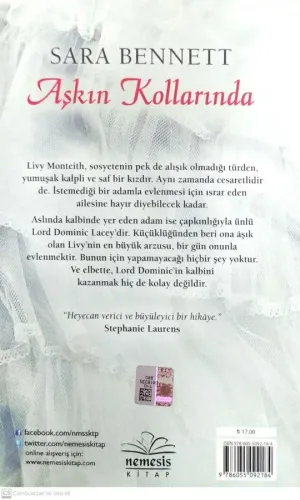 Aşkın Kollarında Sara Bennett Nemesis Kitap