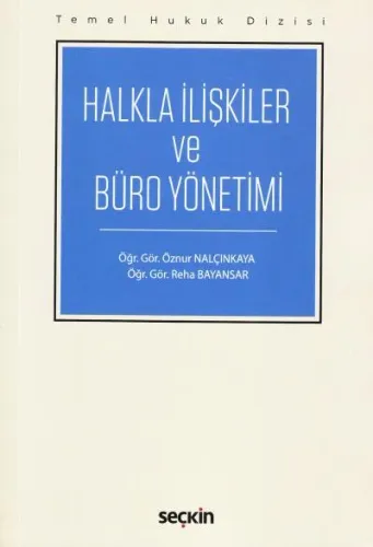Halkla İlişkiler ve Büro Yönetimi