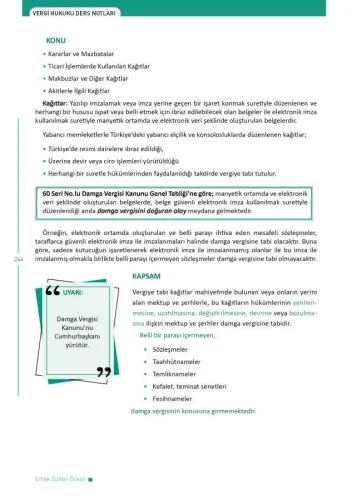 Vergi Hukuku- Vergi Usul Hukuku- Türk Vergi Sistemi