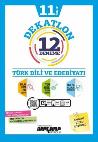 11.Sınıf Dekatlon Türk Dili ve Edebiyatı 12 Deneme