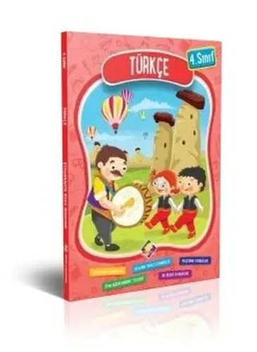 4. Sınıf Türkçe Etkinliklerle Konu Anlatımlı Pekiştirme Etkinlikleri Seti