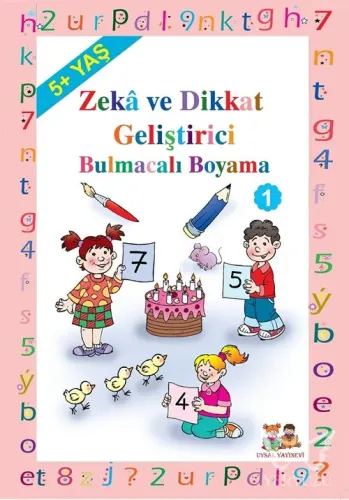 Zekâ Geliştirici Bulmacalı Boyama  (5+ Yaş)