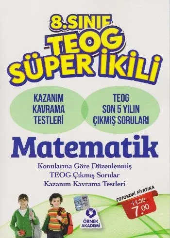 KAMPANYALI - Örnek Akademi 8. Sınıf TEOG Süper İkili Matematik Komisyo KAMPANYALI - Örnek Akademi 8. Sınıf TEOG Süper İkili Matematik Komisyo