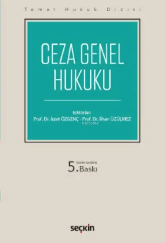 Temel Hukuk Dizisi;Ceza Genel Hukuku (THD)