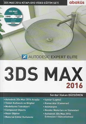 3DS MAX 2016 Eğitim Seti 3 DVD - 1 Kitap