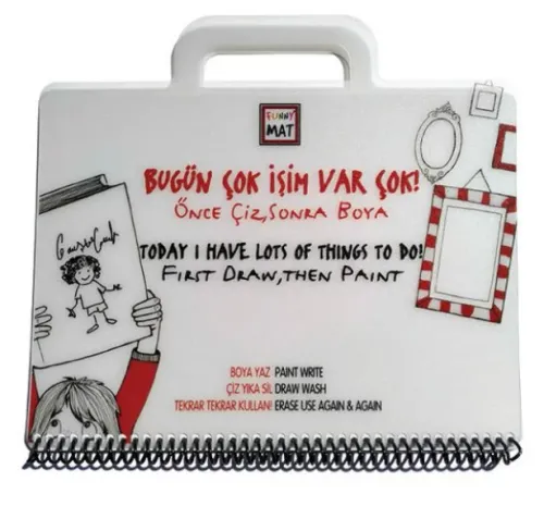 Funny Mat Mini Set-Bugün Çok İşim Var Çok!