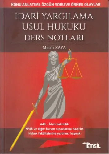 İdari Yargılama Usul Hukuku Ders Notları