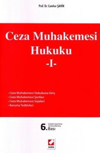 Ceza Muhakemesi Hukuku  -I