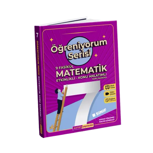 Matsev Yayıncılık 7. Sınıf MATEMATİK Öğreniyorum Serisi
