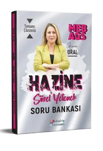 Dizgi Kitap Yayınları 2027 MEB AGS Hazine Sözel Yetenek Soru Bankası Tamamı Çözümlü