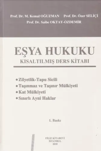 Eşya Hukuku