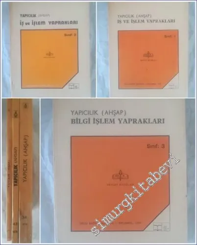 Yapıcılık (Ahşap) İş ve İşlem Yaprakları - Sınıf 1-3 -        1979