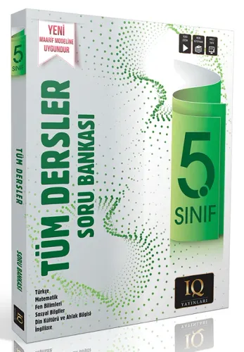 IQ Yayınları 5. Sınıf Tüm Dersler Soru Bankası
