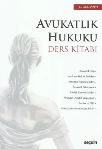 Avukatlık Hukuku Ders Kitabı