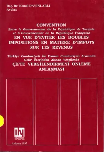 Çifte Vergilendirmeyi Önleme Anlaşması