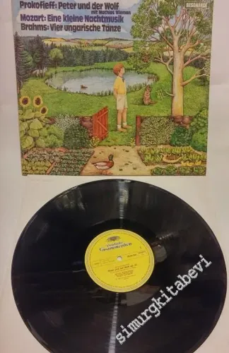 33 LP PLAK VINYL: Prokofieff / Mozart / Brahms - Musik Für Kinder / Peter Und Der Wolf / Eine Kleine Nachtmusik / Vier Ungarische Tänze -