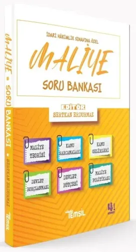 İdari Hakimlik Maliye Soru Bankası