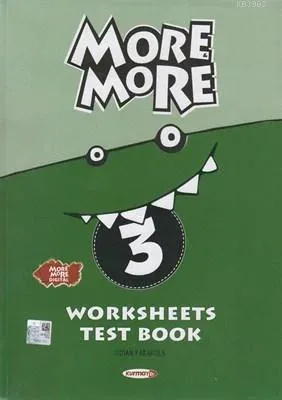 Kurmay - 3. Sınıf More & More Englısh Worksheets & Test Book
