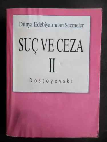 Suç ve Ceza II. Cilt Dostoyevski