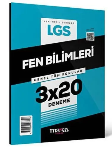 Marka Yayınları 2024 8. Sınıf LGS Fen Bilimleri 3x20 Deneme