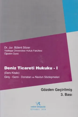 Deniz Ticareti Hukuku- I