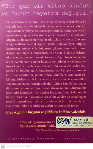 Yeni Hayat Orhan Pamuk İletişim